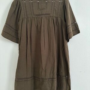 Zara Olive Dress
